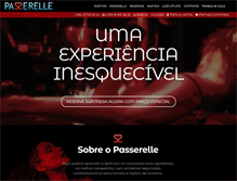 Tablet Screenshot of passerelle.pt